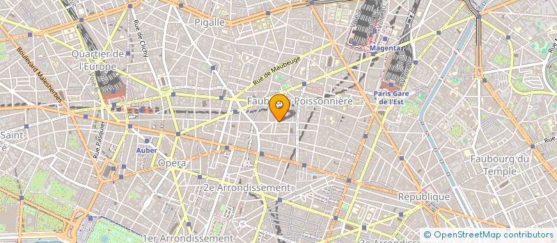 localisation de l'entreprise SCI LA LANDE  PARIS