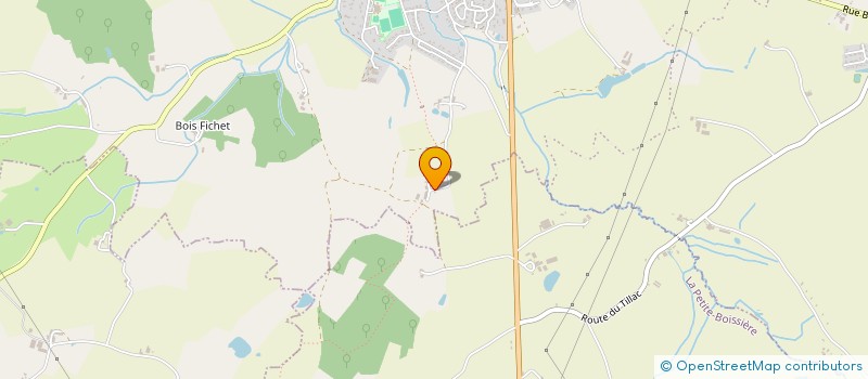 localisation de l'entreprise SCI LA LANDE  MAULEON