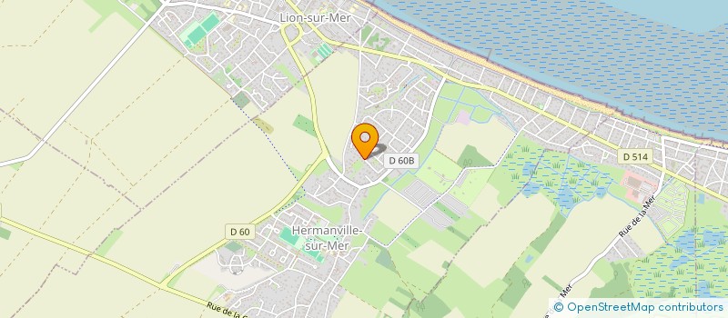 localisation de l'entreprise SCI LA LANDERIE à HERMANVILLE-SUR-MER