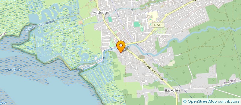 localisation de l'entreprise SCI LA LANDIERE  AUDENGE