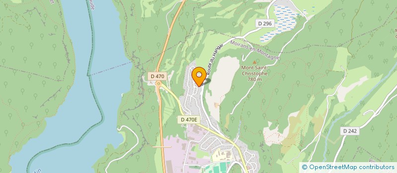 localisation de l'entreprise SCI LA LANDOZ  MOIRANS-EN-MONTAGNE