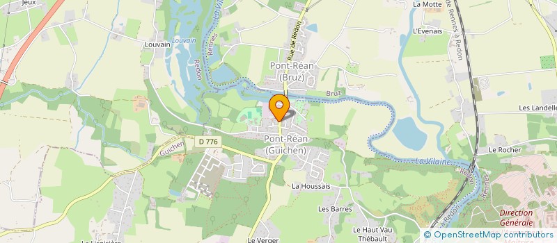 localisation de l'entreprise SCI LA LANDRIE  GUICHEN