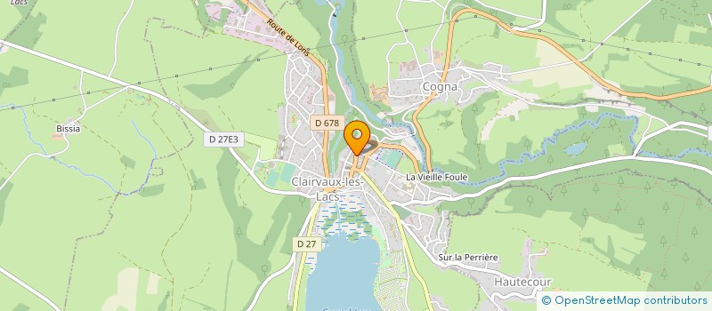 localisation de l'entreprise SCI LA LANGOUETTE  PONT-DE-POITTE