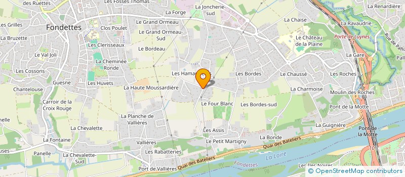 localisation de l'entreprise SCI LA LANGUEDOCIENNE à FONDETTES