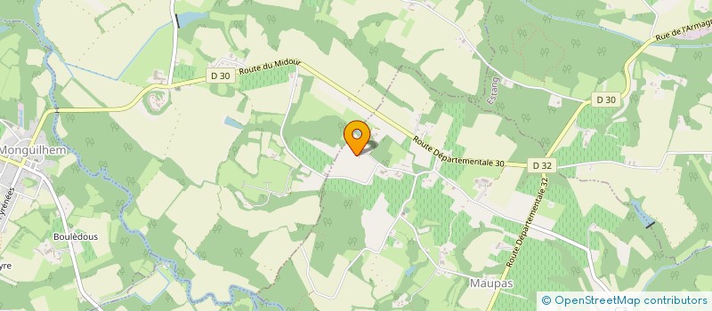 localisation de l'entreprise SCI LA LANNEMAIGNANAISE  LANNEMAIGNAN