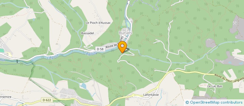 localisation de l'entreprise SCI LA LAUGERIE  CASTRES