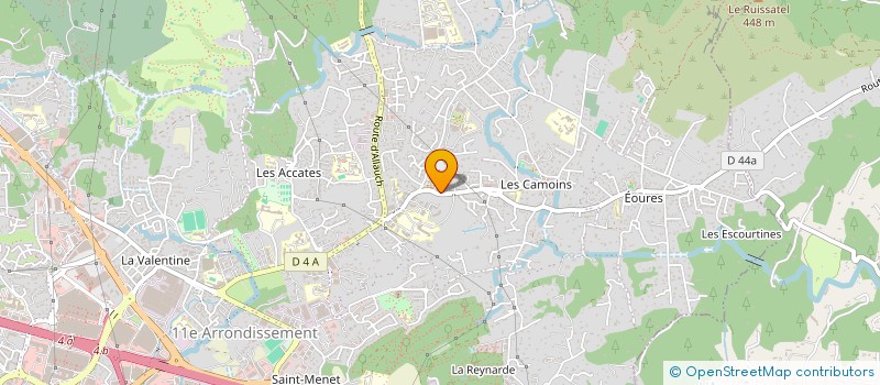 localisation de l'entreprise SCI LA LAURA à MARSEILLE 11EME