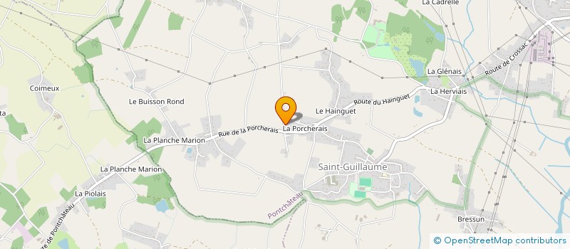 localisation de l'entreprise SCI LA LAURAIS  PONTCHATEAU