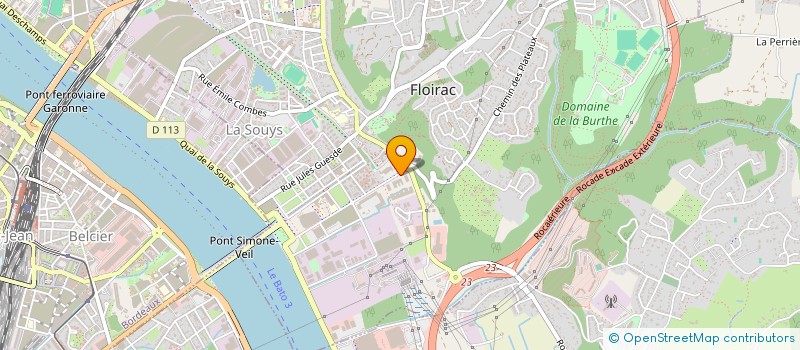 localisation de l'entreprise SCI LA LAURENCE  FLOIRAC