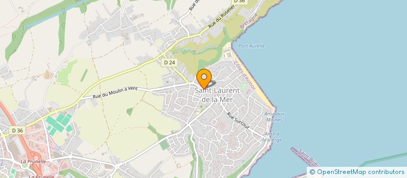 localisation de l'entreprise SCI LA LAURENTAISE  PLERIN