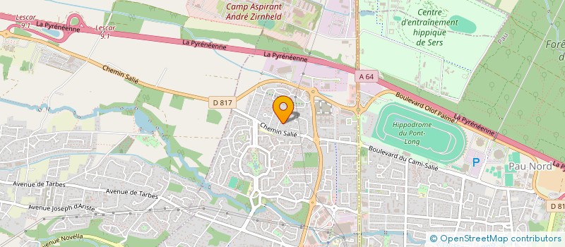 localisation de l'entreprise SCI LA LAURIERE à LONS