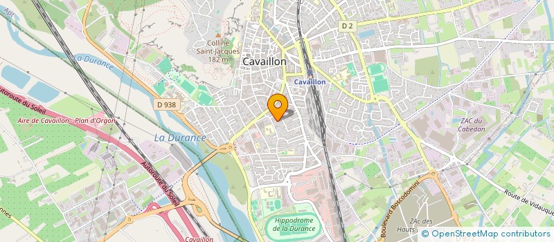 localisation de l'entreprise SCI LA LAUZE  CAVAILLON