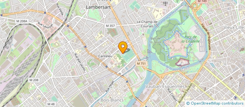 localisation de l'entreprise SCI LA LAUZIERE à LAMBERSART