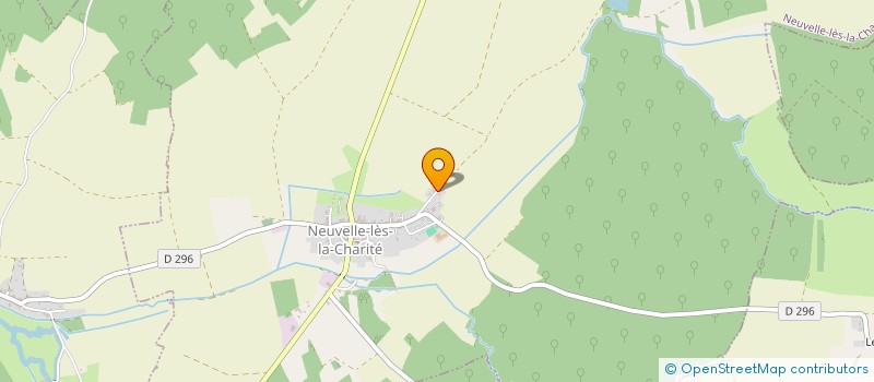 localisation de l'entreprise SCI LA LAUZIERE  NEUVELLE-LES-LA-CHARITE