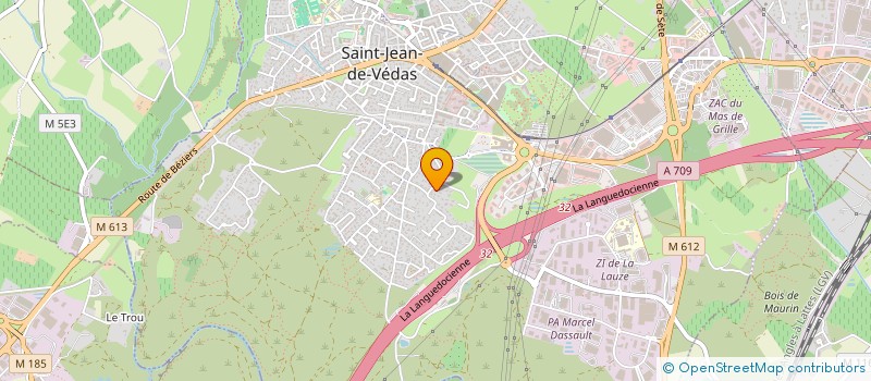 localisation de l'entreprise SCI LA LAVANDE  ELNE
