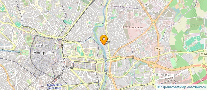 localisation de l'entreprise SCI LA LE LEZADE à MONTPELLIER