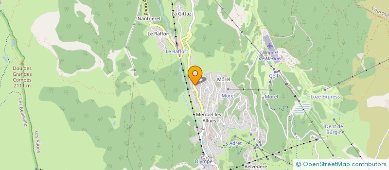 localisation de l'entreprise SCI LA LECHERE à LES ALLUES