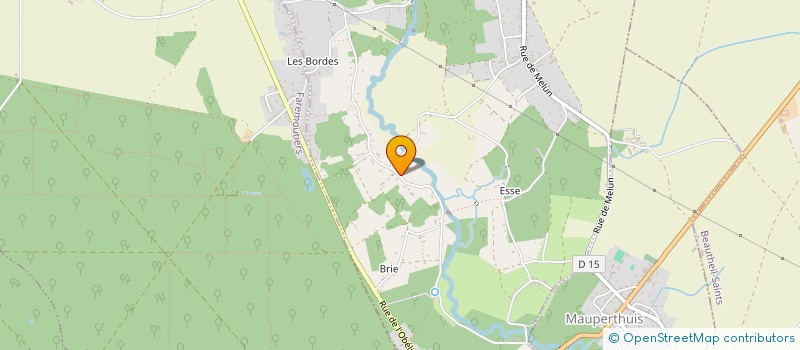 localisation de l'entreprise SCI LA LECHERE  SAINT-AUGUSTIN