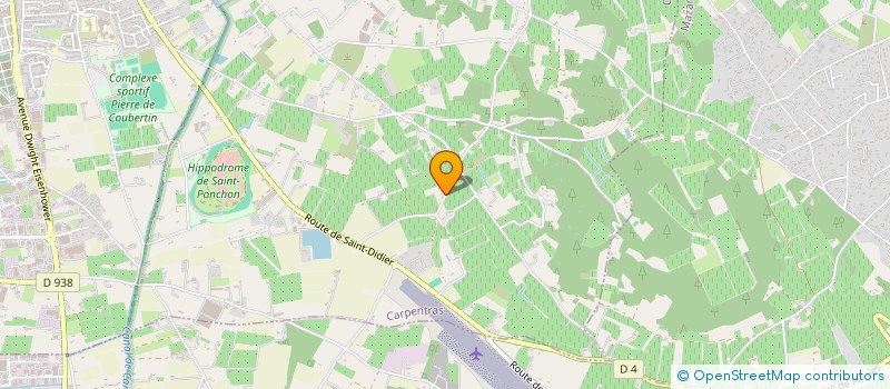 localisation de l'entreprise SCI LA LEGUE  CARPENTRAS