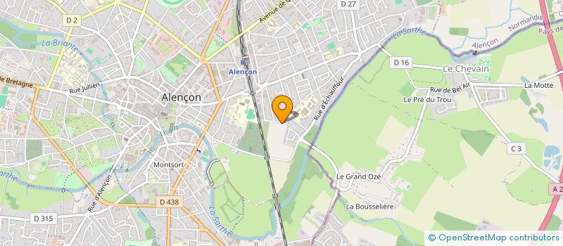 localisation de l'entreprise SCI LA LESSIVEUSE  LE LOROUX-BOTTEREAU