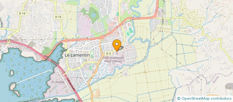 localisation de l'entreprise SCI LA LEVEE à LE LAMENTIN