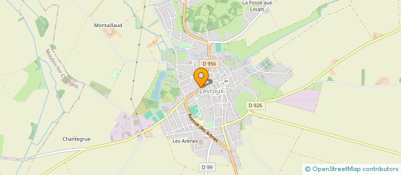 localisation de l'entreprise SCI LA LEVROUSAINE à LEVROUX