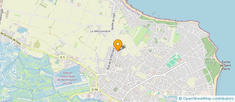localisation de l'entreprise SCI LA LEZARDIERE à NOIRMOUTIER-EN-L'ILE