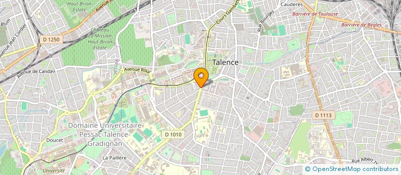 localisation de l'entreprise SCI LA LIBERATION  TALENCE