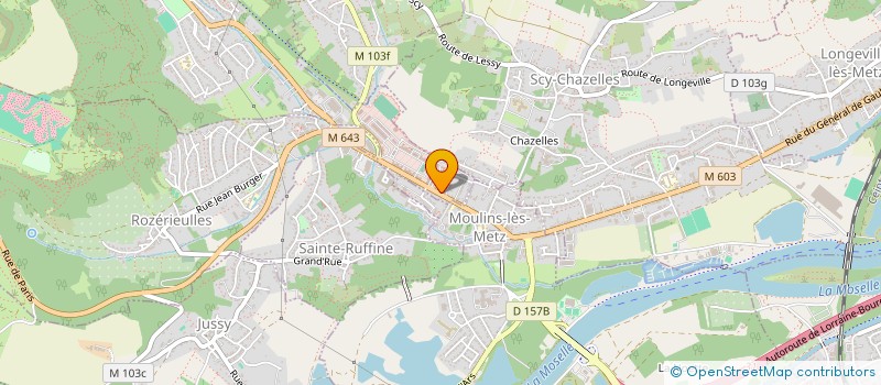 localisation de l'entreprise SCI LA LIBERATION  CHATEL-SAINT-GERMAIN