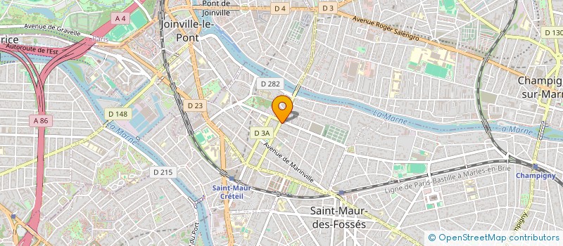 localisation de l'entreprise SCI LA LIBERATION à SAINT-MAUR-DES-FOSSES