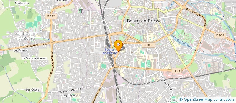localisation de l'entreprise SCI LA LIBERATION à BOURG-EN-BRESSE
