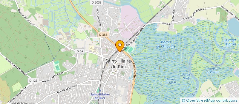 localisation de l'entreprise SCI LA LIBERTE à SAINT-HILAIRE-DE-RIEZ