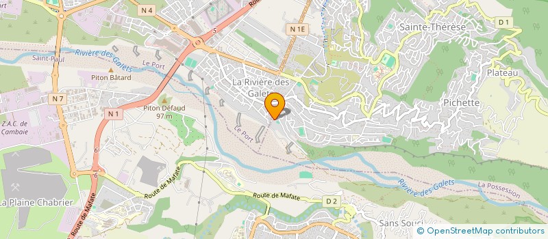 localisation de l'entreprise SCI LA LIBERTE à LA POSSESSION