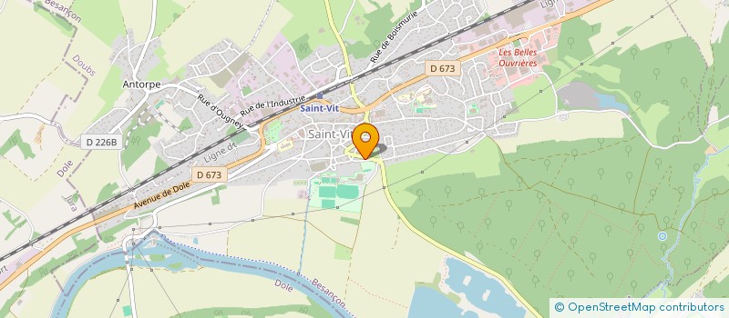 localisation de l'entreprise SCI LA LIBERTE  SAINT-VIT