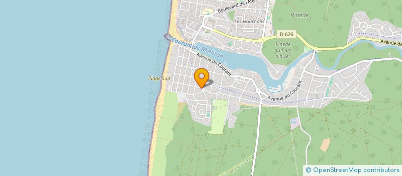 localisation de l'entreprise SCI LA LICORNE  MIMIZAN