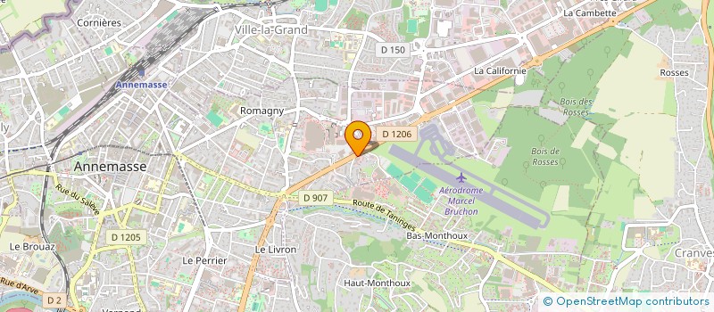localisation de l'entreprise SCI LA LICORNE à ANNEMASSE