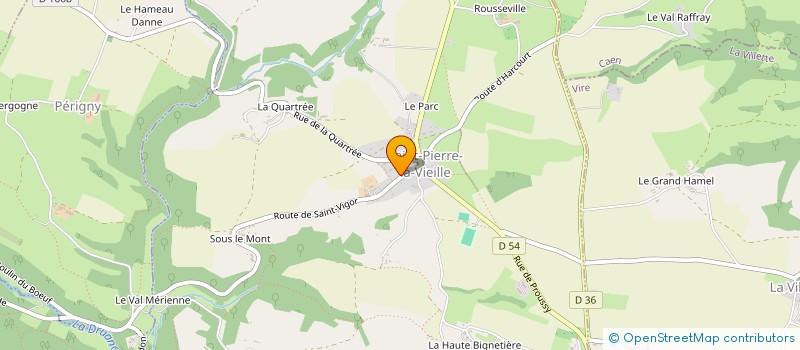 localisation de l'entreprise SCI LA LICORNE  CONDE-EN-NORMANDIE