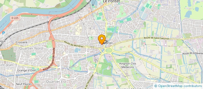 localisation de l'entreprise SCI LA LILLOISE  LE PONTET