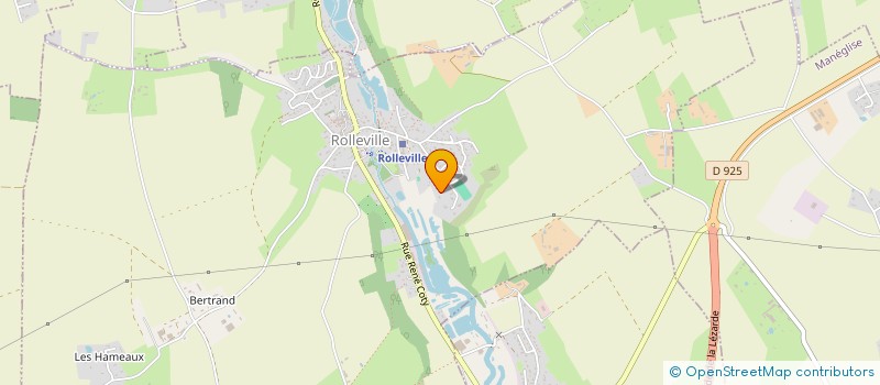 localisation de l'entreprise SCI LA LINERIE  ROLLEVILLE