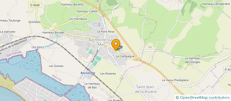 localisation de l'entreprise SCI LA LITHAIRIENNE à BARNEVILLE-CARTERET