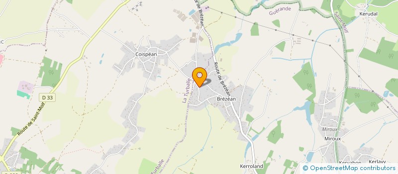 localisation de l'entreprise SCI LA LOCANGEOISE  GUERANDE