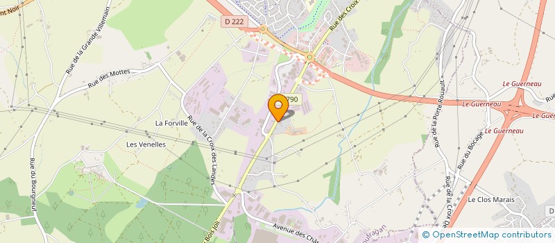 localisation de l'entreprise SCI LA LOGE  PLOUFRAGAN