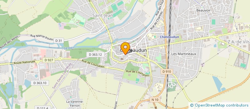 localisation de l'entreprise SCI LA LOGE à CHATEAUDUN