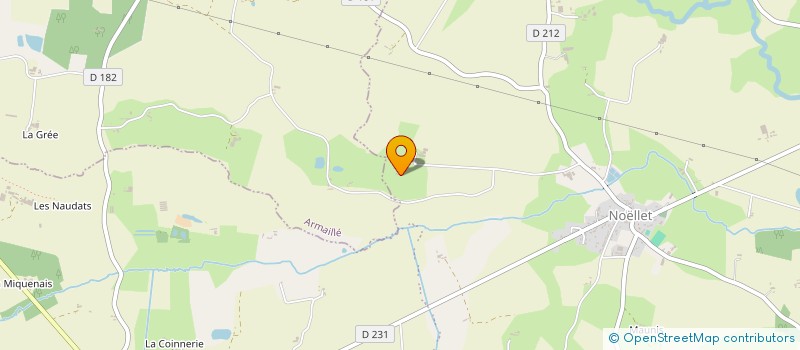 localisation de l'entreprise SCI LA LOGETTE 49 à OMBREE D'ANJOU