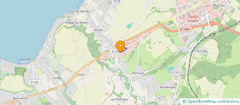 localisation de l'entreprise SCI LA LONDE  MARGENCEL