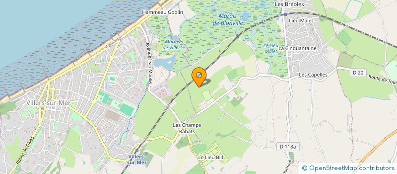 localisation de l'entreprise SCI LA LONDE à BLONVILLE-SUR-MER