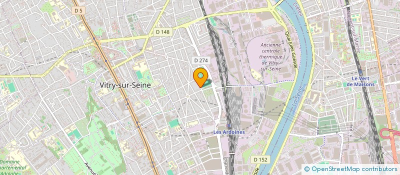 localisation de l'entreprise SCI LA LONGERE  VITRY-SUR-SEINE