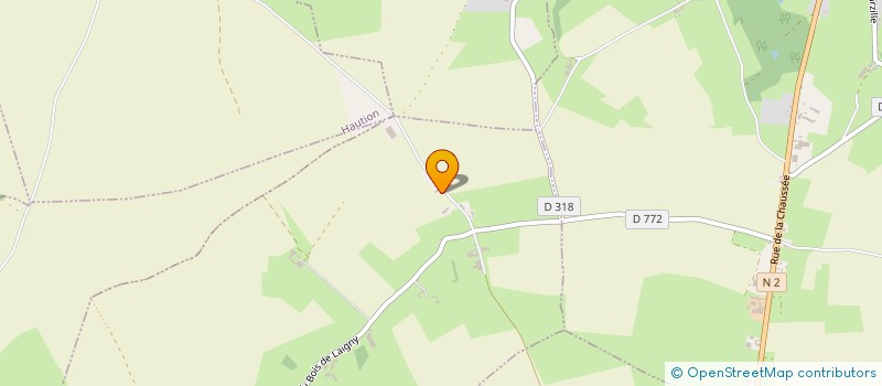 localisation de l'entreprise SCI LA LONGERE  LAIGNY