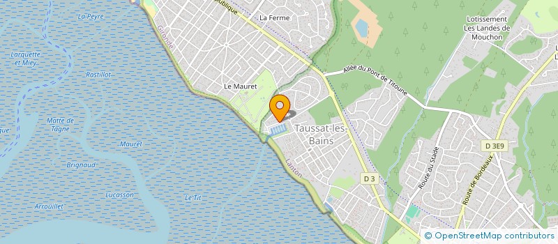 localisation de l'entreprise SCI LA LONGERE DU PORT  LANTON