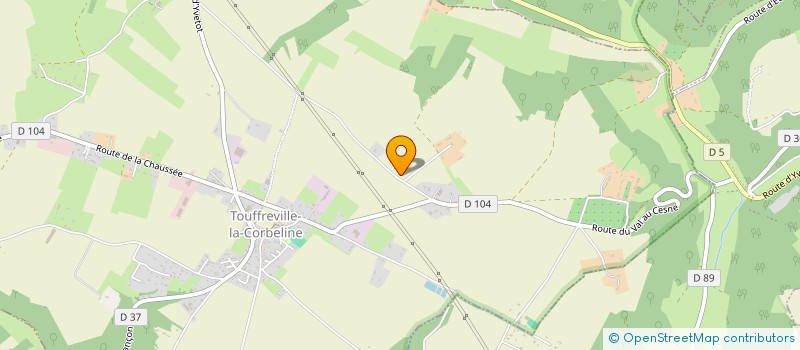 localisation de l'entreprise SCI LA LONGEVILLAISE  TOUFFREVILLE-LA-CORBELINE